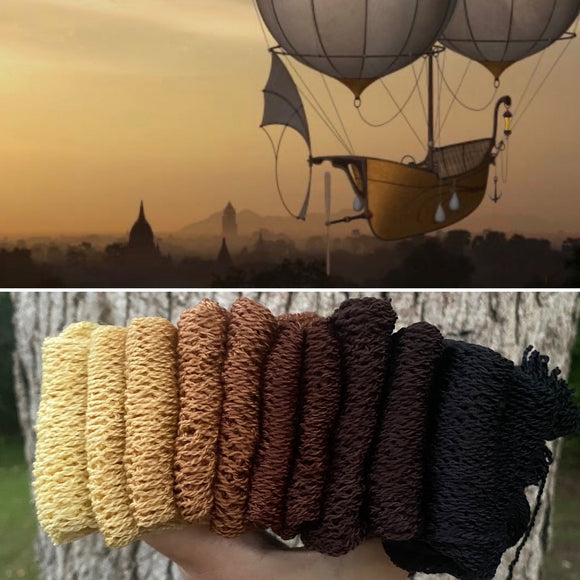 Victorian Flight, Gradient Lace weight Yarn