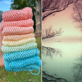Perspective, Gradient Dyed Yarn, Hand Dyed Yarn, 600 yards, Shawl Length Yarn