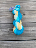 Daisies on Tuesday, Gradient Dyed Yarn, Hand Dyed Yarn, 600 yards, Shawl Length Yarn