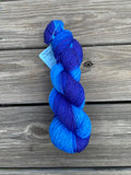 Three Little Birds, Gradient Dyed Yarn, Hand Dyed Yarn, 600 yards, Shawl Length Yarn