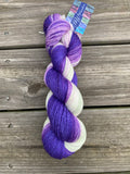 Purple Prince, Gradient Dyed Yarn, Hand Dyed Yarn, 600 yards