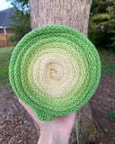 Gradient Yarn, Hand Dyed Yarn, Yarn, 800 yards, Fingering Weight Yarn, Sunshine Daydream